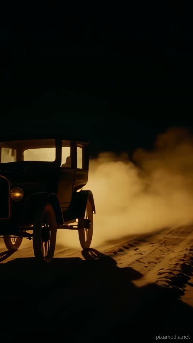 Tin Lizzie Dust in Backlight - Smoke & Dust AI stock